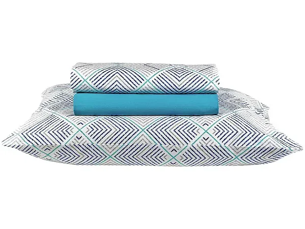 JG CAMA COT PRATA 150F QUEEN PHILIP TURQUESA